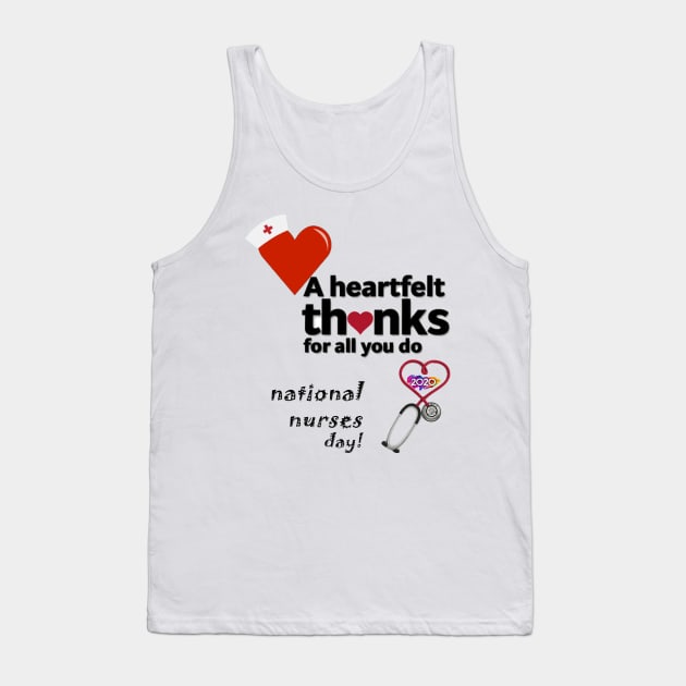 National Nurses T-Shirt Tank Top by MostafaSmart